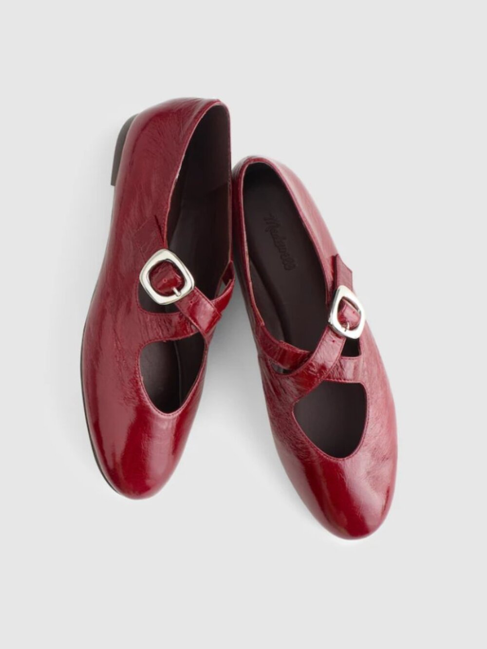 Madewell The Remy Crisscross Mary Jane Flat